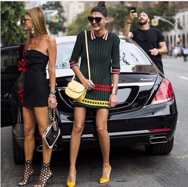 street style Giovanna si Anna