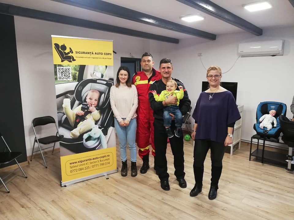 Caravana Siguranta Auto Copii