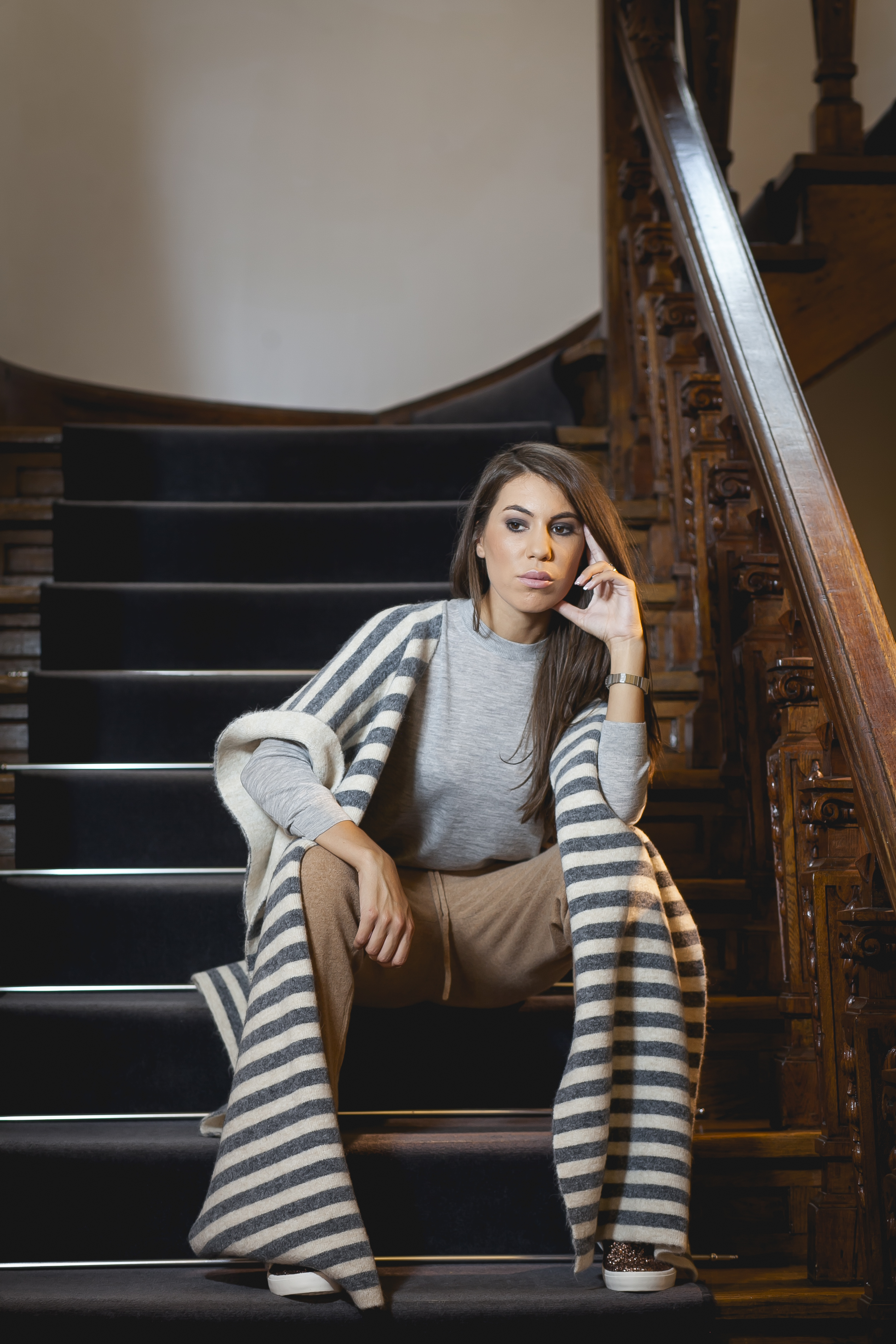 cristina bursuc vestimentatie stefanel