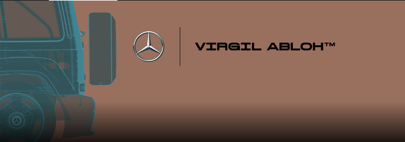 Mercedes Benz Virgil Abloh