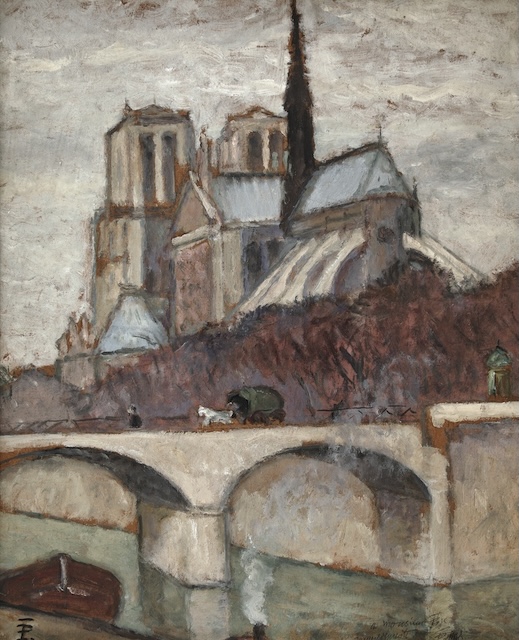 Theodor Pallady - Sena către Notre Dame