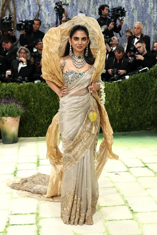 Isha Ambani in Gaurav Gupta