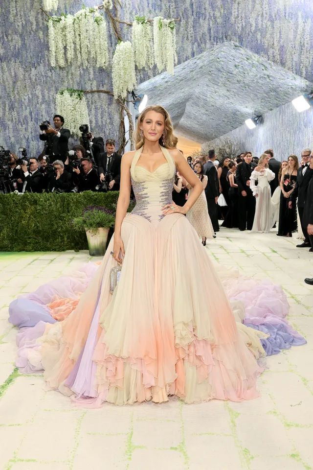 Blake Lively in archival Versace