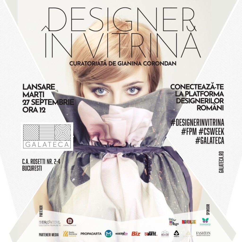 Designer în Vitrină