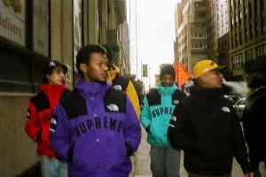 supreme x the north face