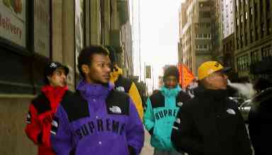 supreme x the north face